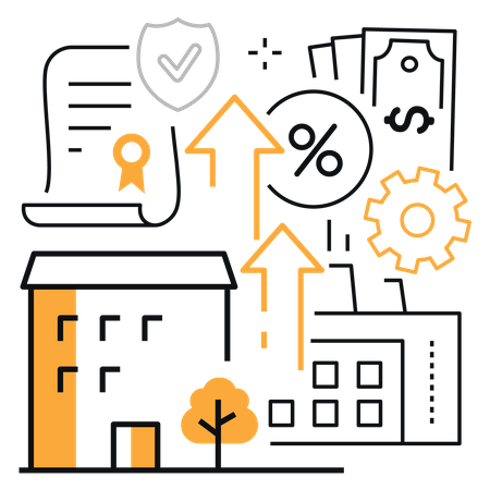 Property Investment  Illustration