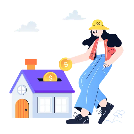 Property Investment  Illustration