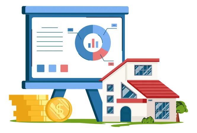 Property Market  Illustration