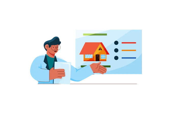 Property Marketing  Illustration