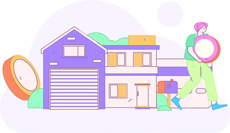 Property Mortgage  Illustration