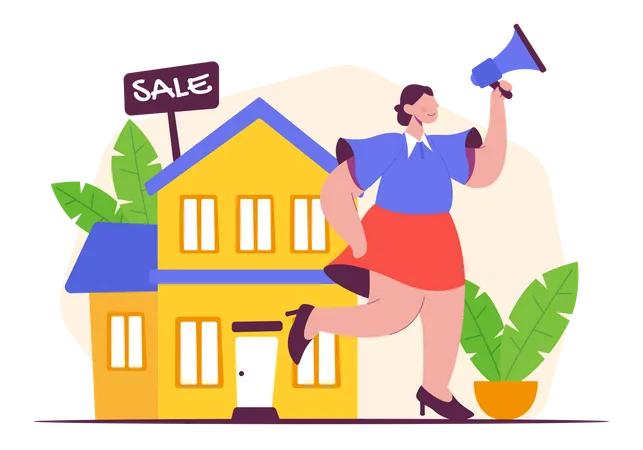 Property Sale  Illustration