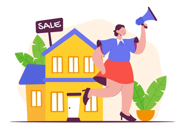 Property Sale  Illustration