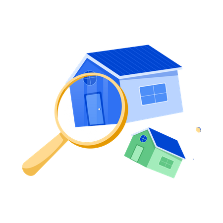 Property search  Illustration