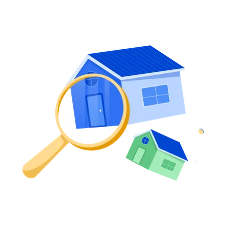 Property search  Illustration