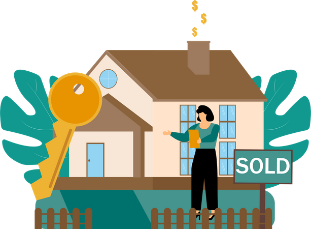 Property Sold  Illustration