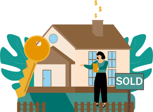 Property Sold  Illustration