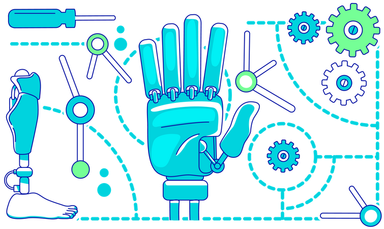 Prosthetics  Illustration