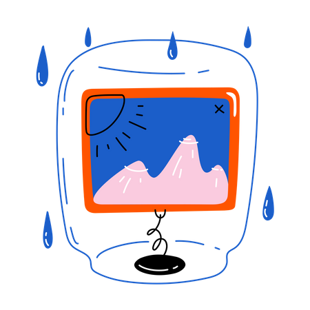 Protection informatique  Illustration