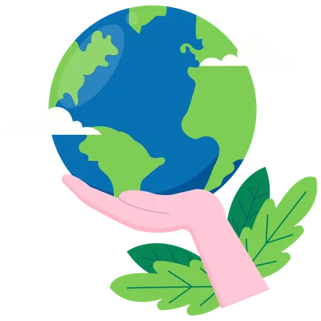 Protéger la planète  Illustration