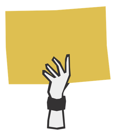 Protester  Illustration