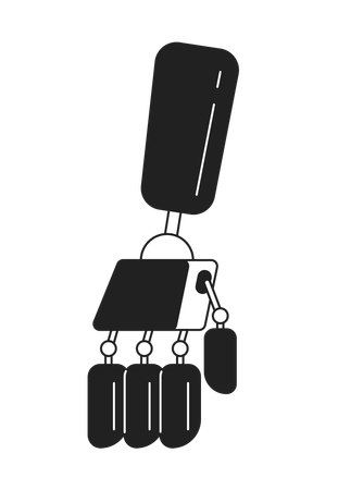 Prothèse de membre artificiel  Illustration