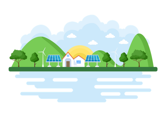 Proveedor de energia  Ilustración
