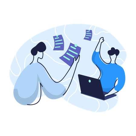 Proyecto de trabajo en equipo  Ilustración