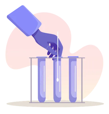 Prueba de PCR  Ilustración