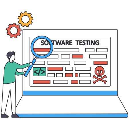 Pruebas de software  Ilustración