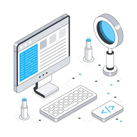 Pruebas y desarrollo de software.  Ilustración