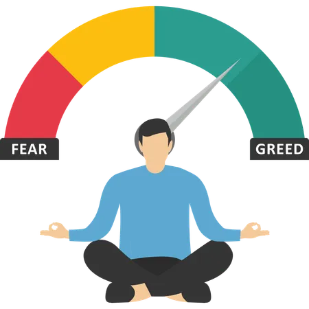 Psicologia do risco de investimento  Ilustração