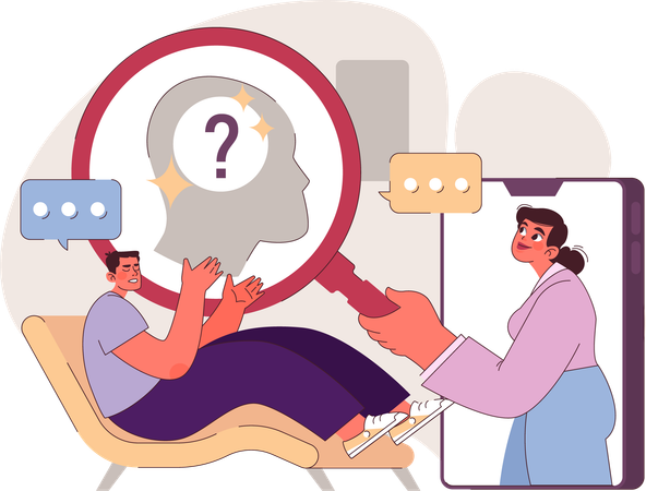 Psychological Services  Illustration