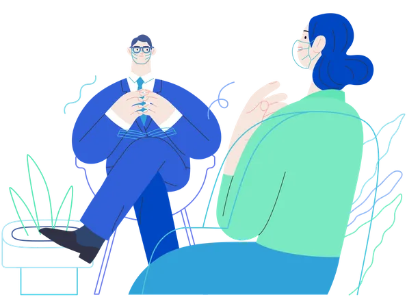 Psychological support  Illustration