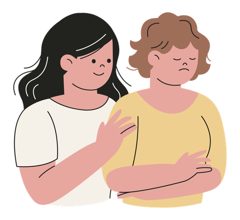 Psychological Support  Illustration