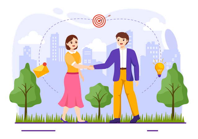 Public Communication  Illustration