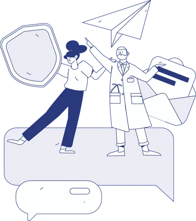 Public needs protection against corona  Illustration