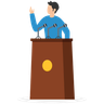 illustration for public speaking