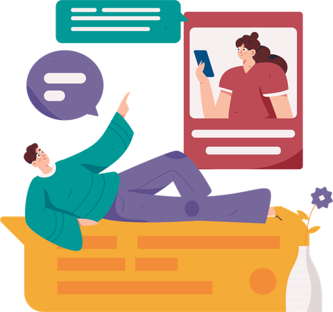 Publication sur Internet  Illustration