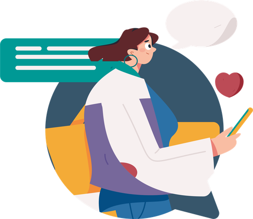Publication sur Internet  Illustration