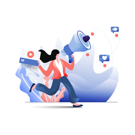 Publicidade on-line  Ilustração