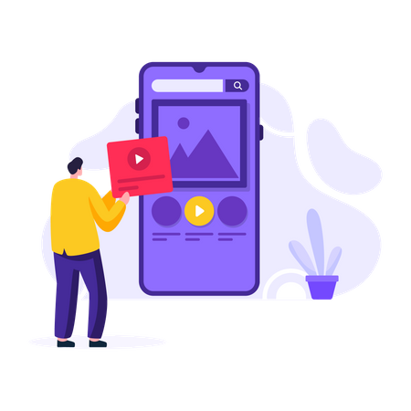 Publicidade on-line  Ilustração