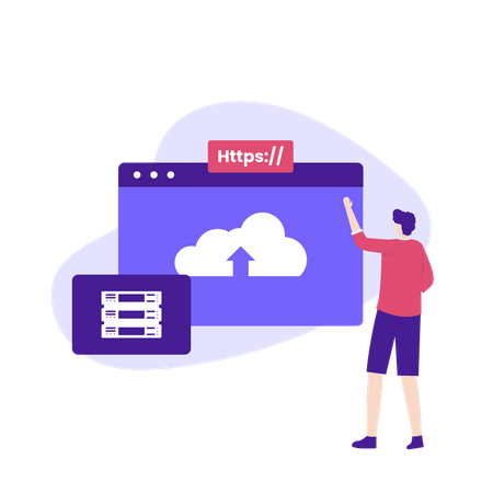 Publish your site  Illustration