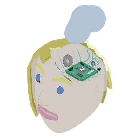 Ai chip  Illustration