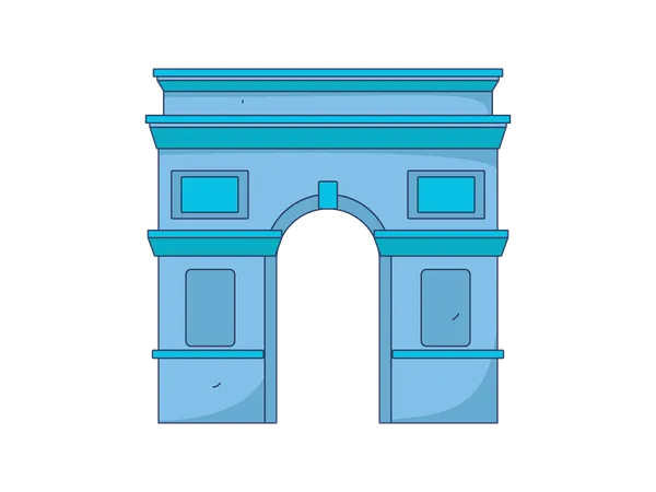 Puerta de la India  Ilustración