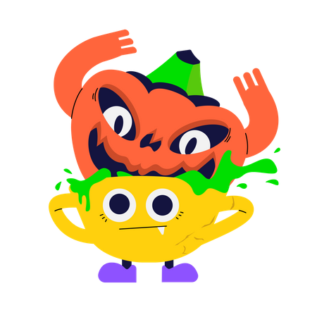 Pumpkin Soup  Illustration