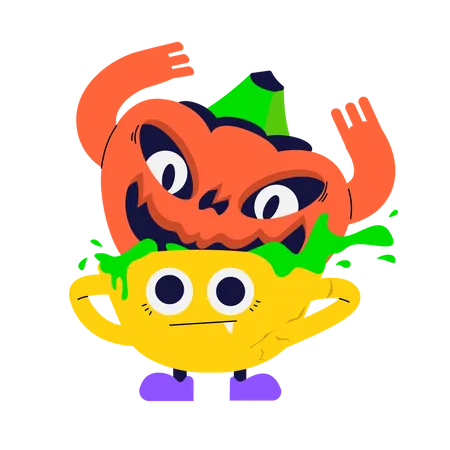 Pumpkin Soup Illustration