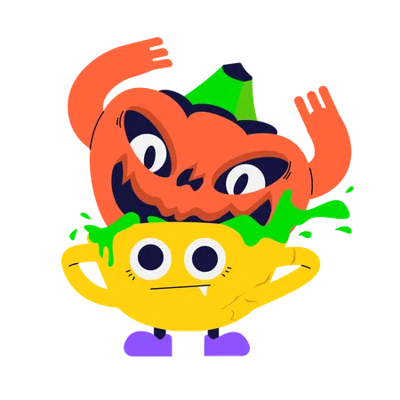 Pumpkin Soup  Illustration