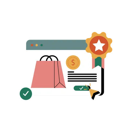 Purchase Review  Illustration