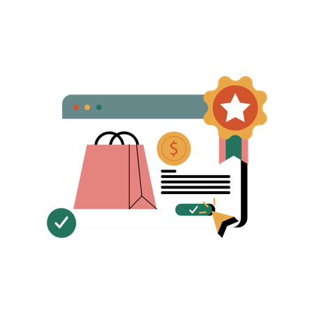 Purchase Review  Illustration