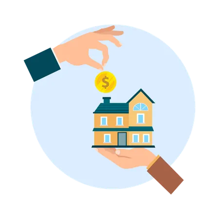 Purchasing Property  Illustration