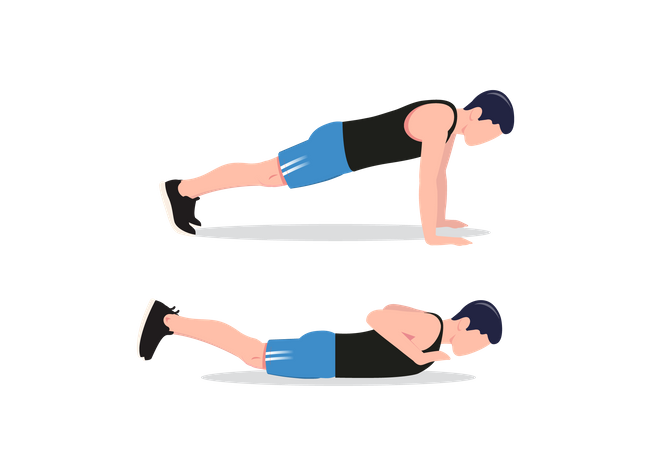 Push-up  Illustration