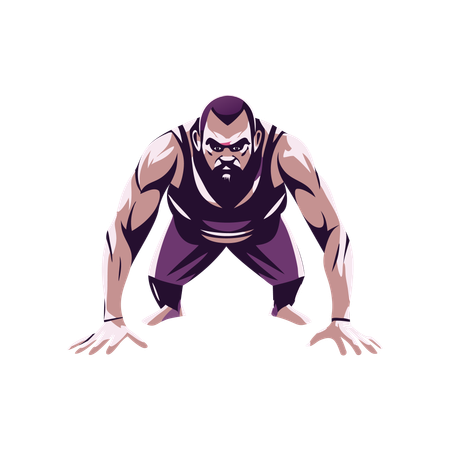 Push Up  Illustration