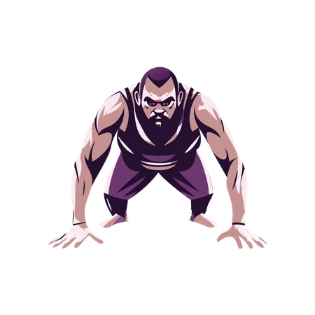 Push Up  Illustration