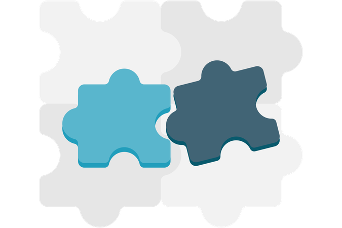 Puzzle completion  Illustration