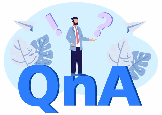 Q and A Illustration