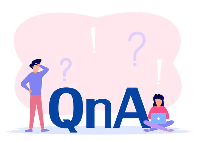 Q And A Illustration