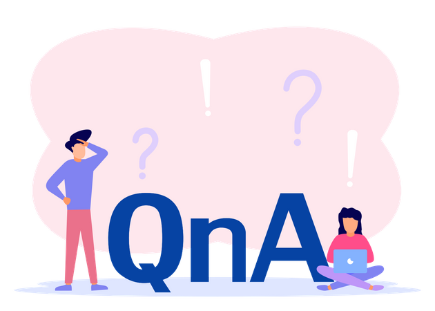 Q And A  Illustration