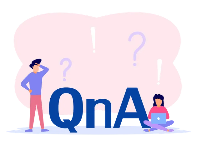 Q And A  Illustration