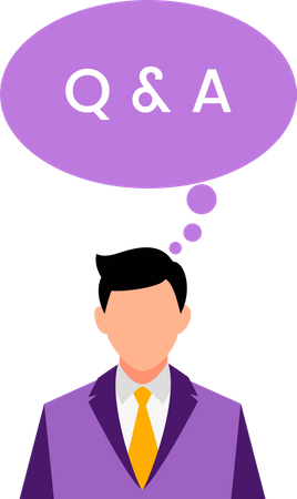 Q and A  Illustration